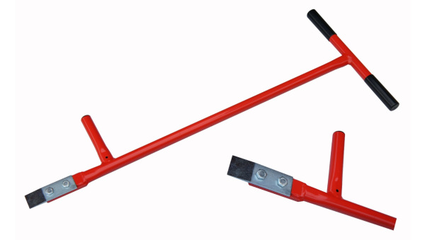 Páčidlo na dlažobné kocky a zámkovú dlažbu